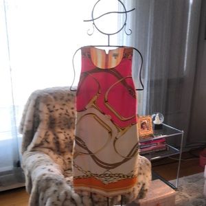 Pink & Orange Julie Brown dress S/P